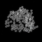 Mandala Crafts Clear Heishi Beads 6mm – 3000 Flat Polymer Disc Clay Beads for Adult Jewelry Making Spacer Beads, Bracelets, Necklaces, and Earrings - color: Clear, size: 6mm 3000 PCs