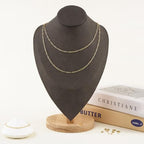 GTVOODX 16.4 Feet Gold Plated Stainless Steel Krinkle Chains for Jewelry Making, Soldered Unfinished Craft Chain Bulk for Necklace Bracelet Jewelry Making - color: Gold Krinkle