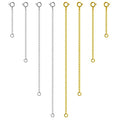 Necklace Extender, 8Pcs Gold and Silver 925 Sterling Silver Necklace Extenders Chain Bracelet Anklet Extension for Women Multiple Necklaces Jewelry (1”, 2”, 3”, 4”) - color: Silver & Golden