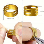 Jewelry Making Tools Kit: 6pc Set, Including Needle Round Nose, Wire Cutters, Crimper & End Nippers for Beading & Craft