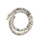 6mm Natural Dalmatian Stone Beads Heart Shape Cute Fine Gems Spacer Beads Fit Jewelry Making DIY Exquisite Necklace Bracelet Accessory - color: Dalmatian