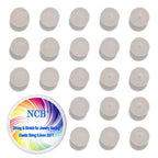 NCB 200pcs 4mm White Jade Beads Natural Semi Precious Beads Round Smooth Gemstones Loose Spacer Beads Charms for Necklaces Bracelets Jewelry Making (White Jade, 4mm 200Beads) - color: White Jade, size: 4mm 200Beads