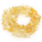 30in Citrine Natural Chip Stone Beads 5-8mm About 230pcs, Irregular Drilled Yellow Bead for Bracelets Jewelry Making Supplies for Adults, DIY Crafts. - color: Citrine