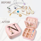 Inngeroo Personalized Gifts for Women, Mothers Day Mom Gifts Teacher Appreciation Gifts Travel Jewelry Case Box Organizer for Wife Daughter Aunt Friend Grandma… - style: N