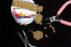 Anezus 12 Rolls Jewelry Wire Craft Wire Tarnish Resistant Beading Wire for Jewelry Making Supplies