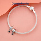 Mothers Day Birthday Number Love Family Friendship Graduation Auntie Grandma Dad Mom Charms for Pandora Bracelets Necklaces, Gifts Women, for Anniversary Valentines Christmas - style: Always Inifinity Pavé Clip Silver