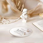LITTLEBIGGER God Says You are – Ring Tray, Confirmation Gifts for Teen Girls, Christian Gifts for Women, Christian Jewelry Dish, Religious Gifts for Women, Graduation Gifts – Jewelry Dish Tray - style: Inspirational-Round