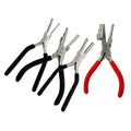 Bail Making Pliers with PVC Grip Handle | for Making S-Hooks, Ear Loops, Jump Loops, Bail, and More - German Stainless Steel (Set of 4 - (J2+J3+J4+J4A)) - size: Set of 4 - (J2+J3+J4+J4A)