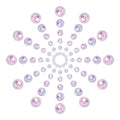 Ipotkitt 665Pcs/box Round Rainbow ABS Plastic Imitation Pearl Beads Gradient Mermaid Pearl Beads for DIY Jewelry Making Accessories - 3x2.5mm - color: 665pcs - Sky Blue Round