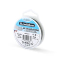 Beadalon 49 Strand Stainless Steel Bead Stringing Wire, .013 in / 0.33 mm, Bright, 30 ft / 9.2 m - color: Bright, style: .013 in / 0.33 mm, 30 ft / 9.2 m