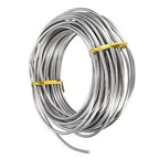 M METERXITY 9 Gauge Stainless Steel Craft Wire, 3.0mm 32.8 ft Bendable Floral Snare Wire for Jewelry Making/Sculpting/Armature Crafting/Floral Bonsai/DIY Crafts - size: 9 Gauge x 32.8 ft