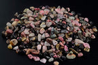 Natural Chip Stone Beads Black Stripe Rhodochrosite 5-8mm About 400 Pieces Irregular Gemstones Crystal Loose Bead Hole Drilled DIY for Bracelet Jewelry Making (5-8mm, Black Stripe Rhodochrosite) - color: Black Stripe Rhodochrosite