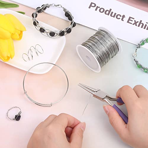 cridoz 20 Gauge Stainless Steel Wire for Jewelry Making, Baling Wire for Craft and Jewelry Making - size: 20 Gauge