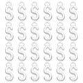 PATIKIL Letter Charm, 50pcs Alphabet Initial Pendant Charm Bulk DIY for Jewelry Making Bracelets Earrings Necklace - style: S