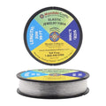 Mandala Crafts Very Strong 0.7mm Elastic String for Jewelry Making - 98 FT Heavy Duty Round Stretchy Clear String Jewelry Fiber Elastic Cord Spool for Decorative Threading Applications - size: 0.7mm 30M 98 Feet