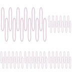 Party Beads - Small Round - size: 60-Pack, style: Pink (12-Pack)