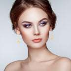 Pndeyo 280pcs Hypoallergenic Earring Beading Hoops, 20mm 25mm 30mm 35mm Round Hoop Earrings Findings, Open Earring Wire Ring Accessories for Jewelry Making- Silver & Gold - color: Silver & Gold-280pcs