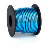 Aluminum Craft Wire, 32.8 Feet 3.0 mm/ 8 Gauge Blue Bendable Soft Metal Aluminum Wire Roll Bulk for DIY Crafts Sculpting Jewelry Making - color: Blue, size: 8 Gauge