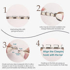 Italian Charms Bracelet Sets with 1Pcs Starter Brascelet 9Pcs Charms 9mm Italian Modular Charm Bracelet DIY Module Jewelry Gifts - color: B-Starter Bracelet Set-20Pcs
