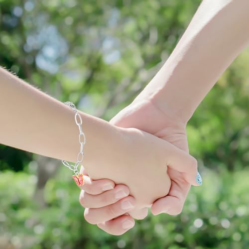 20pcs Chain Bracelets Kit Alloy Link with Lobster Clasps for Christmas DIY Women Jewelry Findings Bracelet Making (Silver & Rose Gold) - color: Silver & Rose Gold