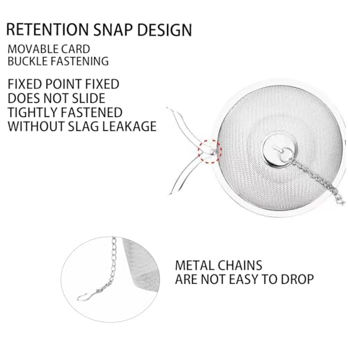 4 Jewelry Cleaner Baskets Small Parts Jewelry Cleaning Basket - Stainless Steel Basket for Ultrasonic Jewelry with Lock and Hook Ideal Small Parts Jewelry Cleaning Basket - size: 3.4+2.6Inch