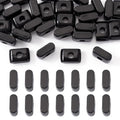 30Pcs Acrylic Letter Beads Letter I Chunky Vowel Large Hole Bead with Horizontal Hole Black Plastic 3D Initial Alphabet European Beads for Key Chains Necklace DIY Craft Arts Projects - color: Black I