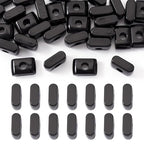 30Pcs Acrylic Letter Beads Letter I Chunky Vowel Large Hole Bead with Horizontal Hole Black Plastic 3D Initial Alphabet European Beads for Key Chains Necklace DIY Craft Arts Projects - color: Black I