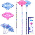 Caydo 2 Pack Bead Funnel for Clay Beads Bracelet Making, Bead Spinner Maker Kit with Graduated Scale for Polymer Clay Beads with Transparent Tube, Clip and Beading Needle, Adults DIY Craft Supplies - size: 2 Pack