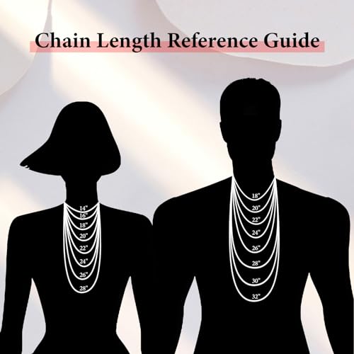 AMITER Stainless Steel Bead Necklace, 3mm/ 4mm/ 5mm/ 6mm/ 8mm Ball Beaded Chain Necklaces for Women & Men - size: 32 Inches, style: 5mm Silver
