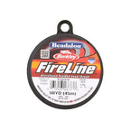 Beadalon FireLine Beading Thread by Berkley, 0.008", Break Strength 10 lb, Crystal, 50 yd - color: Crystal, style: 10 Lb / 50 Yd