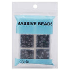 4000pcs Mixed Size Hot Fix Round Crystals Gems Glass Stones Hotfix Flat Back Rhinestones (Emerald) - color: Emerald, size: 4000 Count (Pack of 1)