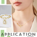 PH PandaHall 18K Gold Jewelry Clasps, Hollow Toggle Clasps Oval T-Bar Links Bracelet Closure Hook Fastener IQ End Connectors for Necklace Jewelry Making, 10 Sets - color: 5 Styles