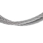 3/16” 7x7 Stainless Steel Semi-Flexible Cable T304, All-Purpose – 5,000-Foot Spool - color: 5,000 Feet, size: 3/16 Inch