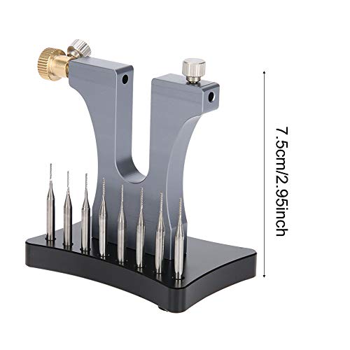 Damaged Screw Removal Tool, Broken Screw Extractor with 8 Stainless Steel Pins for Watch Repair