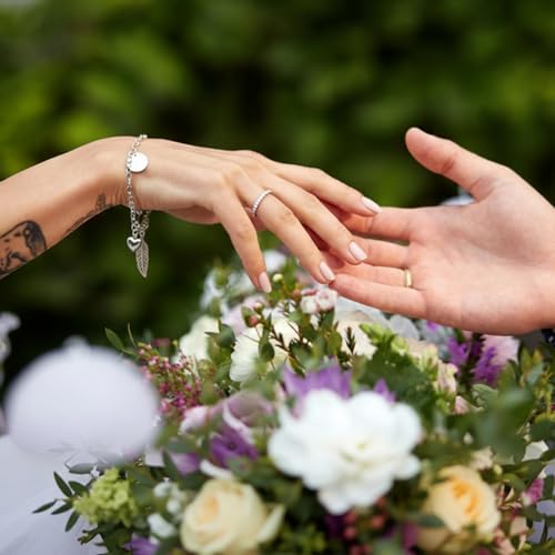 12 Pack DIY Charm Bracelet Chain Silver Chain Bracelets with Lobster Clasps Jewelry Making Bracelets Chains Metal Bracelet Link Chains Crafts Supplies for Women Men