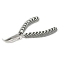 The Beadsmith Bent Chain Nose Pliers – Zebra Print Line – 5 inches (127 mm) – Comfortable Handle with Double Leaf Springs – Jewelry Making Tool for Creating Bracelets, Earrings and Necklaces - size: bent chain nose - 5"