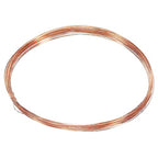 PATIKIL 32.8 Feet Solid Bare Copper Wire, 29 Gauge 99.9% Pure Copper Wire 0.3mm Soft Beading Wire Metal Plant Stem Ties for Jewelry Craft (10m) - size: 0.3mmx10m