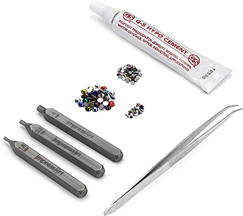 ImpressArt - Ring Making Kit for Metal Stamping Rings, Jewelry Making, Gifts and DIY Projects (Birthstone Bundle, with Additional Tools) - color: With Additional Tools, size: Birthstone Bundle