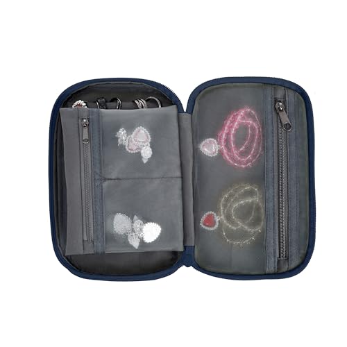Travelon Jewelry Organizer - color: Navy