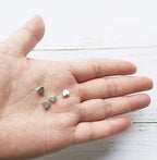 200 Pcs Heart Shape Spacer Beads Small Hole Spacer Beads Metal Loose Beads for Making Bracelet Necklace Earring Accessories DIY Handmade Craft (Silver) - color: 200 Pcs Silver