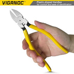 7-inch Ultra Sharp Side Cutter Set with Spring Loaded, Flush Cutting Pliers, Diagonal Cutting Plier for Jewelry Making, Electrical, Crafting, Flowers, Plastics - style: 7" Side Cutter
