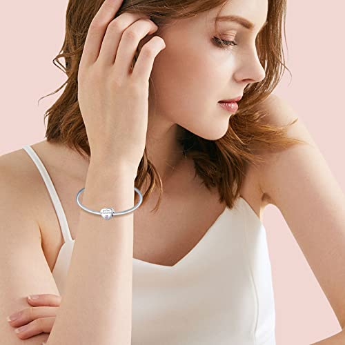 Mothers Day Birthday Number Love Family Friendship Graduation Auntie Grandma Dad Mom Charms for Pandora Bracelets Necklaces, Gifts Women, for Anniversary Valentines Christmas - style: Grandama Charm