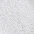 John Bead Czech Glass Seed Beads 10/0, White Opaque 22g Vial of DIY Jewelry Making Beads Preciosa (Jablonex)