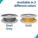 Soft Flex Econoflex Beading Wire - 49 Strand Flexible Braided - Hobby Wire for Crafting .014 Fine Diameter, 15 ft