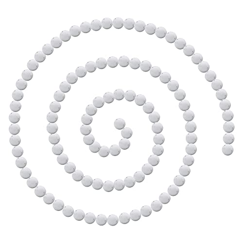 DIYOMR 100Pcs Silicone Beads - 15mm Round Beads for Necklace, Bracelet, Pens & Keychain Making (Gravel) - color: Gravel, size: 15mm