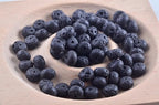 Rondelle Beads for Jewelry Making 5x8mm Natural Stone Beads 1 Strand 15.5inch Lentil Spacer Beads Rondelle Gemstone Bead Semi-Precious Stone Bead for Bracelet Necklace CraftsLava Stone - color: Lava stone Beads