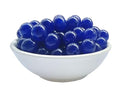 Stone Beads 6mm 140pcs Dark Blue Chalcedony Beads Round Loose Gemstones Beads for Bracelet Necklace Jewelry Making (6mm, 60631 Dark Blue Chalcedony) - color: Dark Blue Chalcedony Beads, size: 6mm