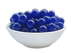 Stone Beads 6mm 140pcs Dark Blue Chalcedony Beads Round Loose Gemstones Beads for Bracelet Necklace Jewelry Making (6mm, 60631 Dark Blue Chalcedony) - color: Dark Blue Chalcedony Beads, size: 6mm