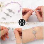 18 Pcs 3 Styles Magnetic Necklace Clasps and Closures, Rose Round Cylindrical Jewelry Magnetic Clasp Connector Locking Magnetic Clasp Bracelet Extender for Jewelry Making (Silver) - color: Silver