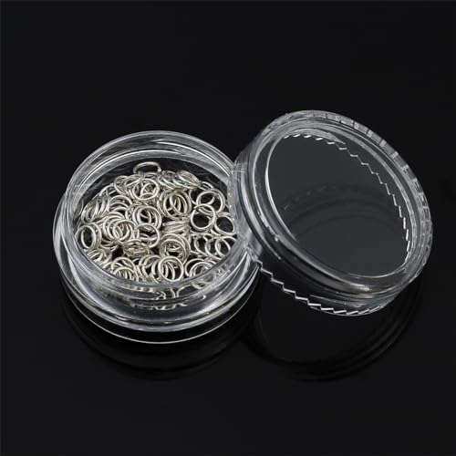 BEADIA 925 Sterling Silver Jump Rings 0.5x4mm 100pcs for Jewelry Making Findings - size: 0.5x4mm